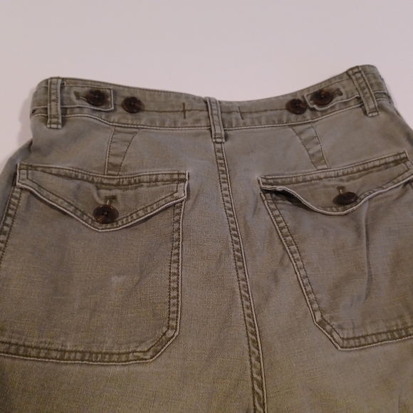 Madewell light green jeans womens plus size 26 several pockets front- back - Picture 10 of 16